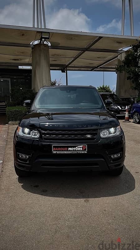 RANGE ROVER SPORT V8 Black Edition Clean Carfax 0