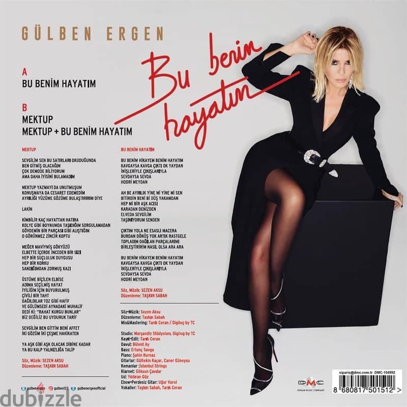 Gülben Ergen  ( RARE LP Single) 1