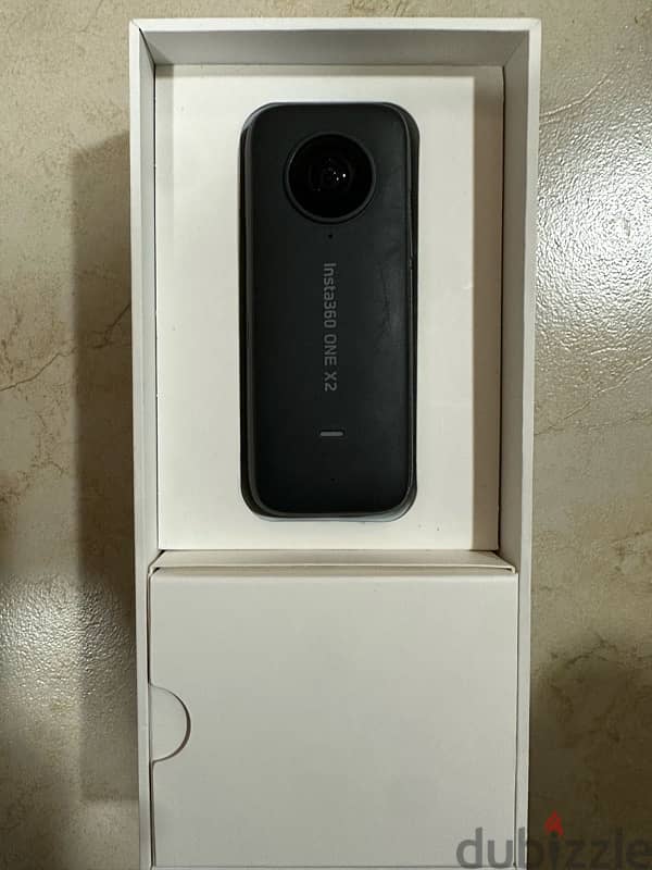 insta 360 one x2 with disappearing selfie stick in perfect condition 2