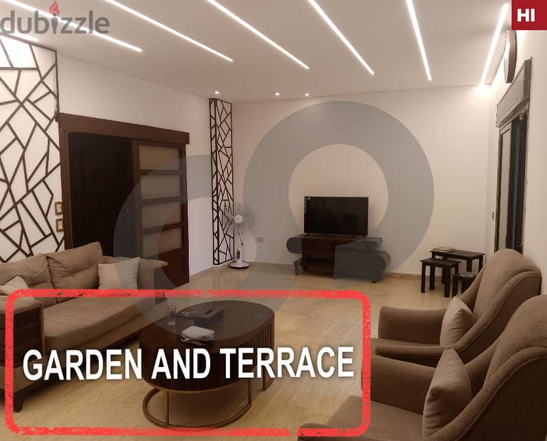 garden & terrace -Dawhet Aaramoun, Aley/ضوحة عرمون, عاليه REF#HI114890 0