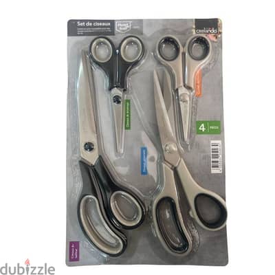 crelando scissor set 4 pieces