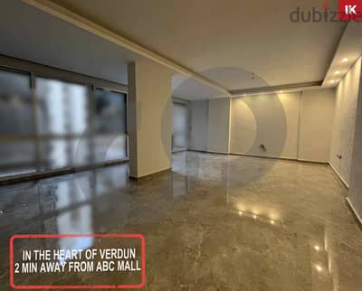 spacious ,luxurious, prime location,beirut, verdun/فيردان REF#IK114812