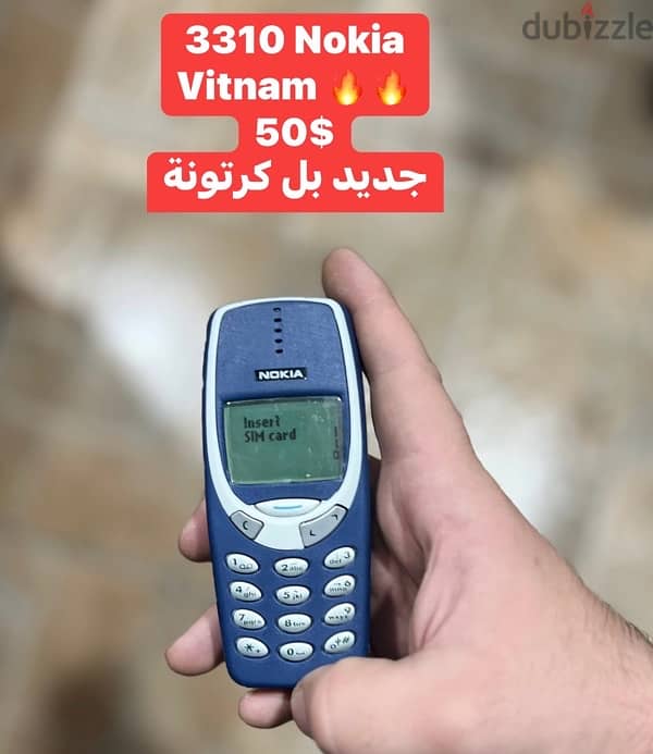 Nokia 3310 1 sim new open box we deliver 0