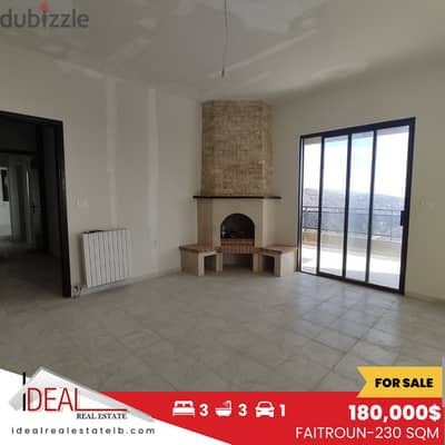 Apartment for sale in Feytroun شقة للبيع في فيترون