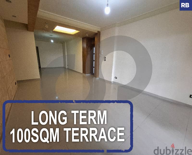 Long Term /100sqm Terrace-Blat-Jbeil/بلاط- جبيل REF#RB114992 0