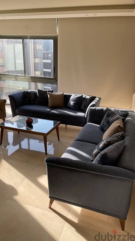 Achrafieh Sassine Area New Fully Furnished View Balconies Parking 0