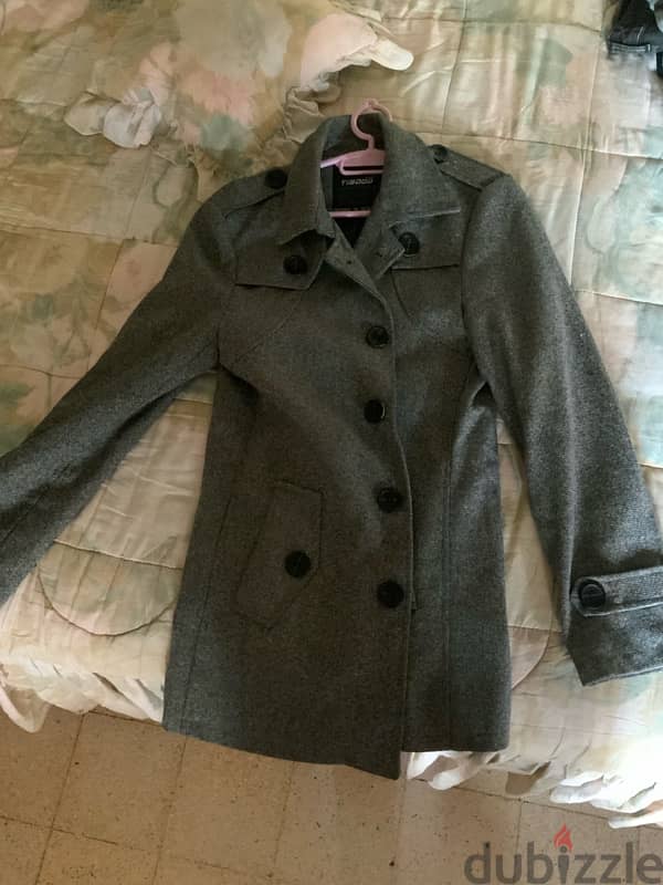 grey coat from turkey size small 1