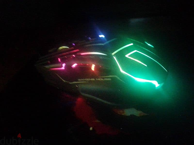 gaming mouse RGB and mouse pad 1