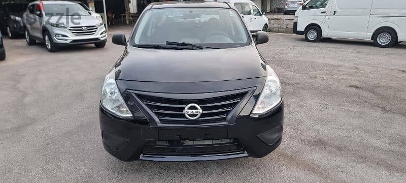 Nissan Sunny 2018  Black company source 0