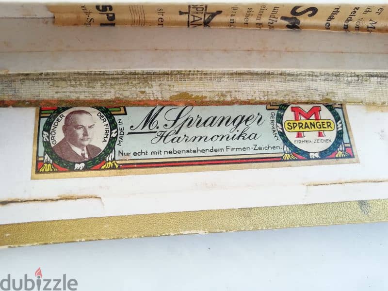 antique OLD HARMONICA 1