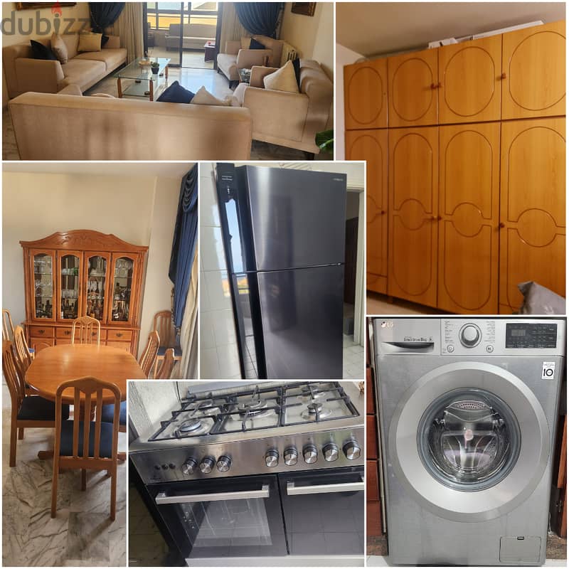 Bedroom, Living/Sallon, Kitchen, Dining room, Washing machine, Fridge 0