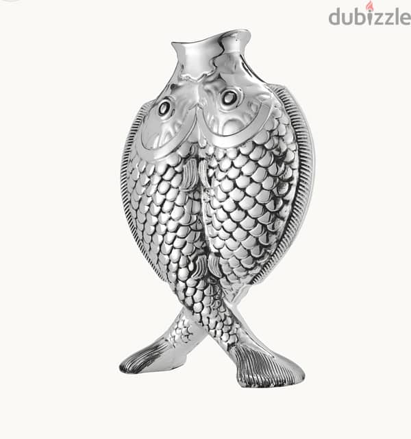 Christofle Two Fish Vase 2