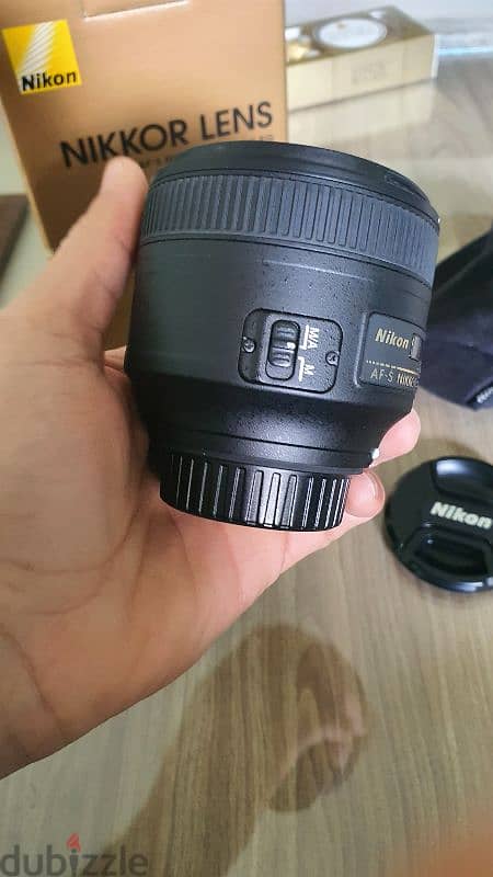 Nikon lens 85mm f 1.8 nikkor like new 3