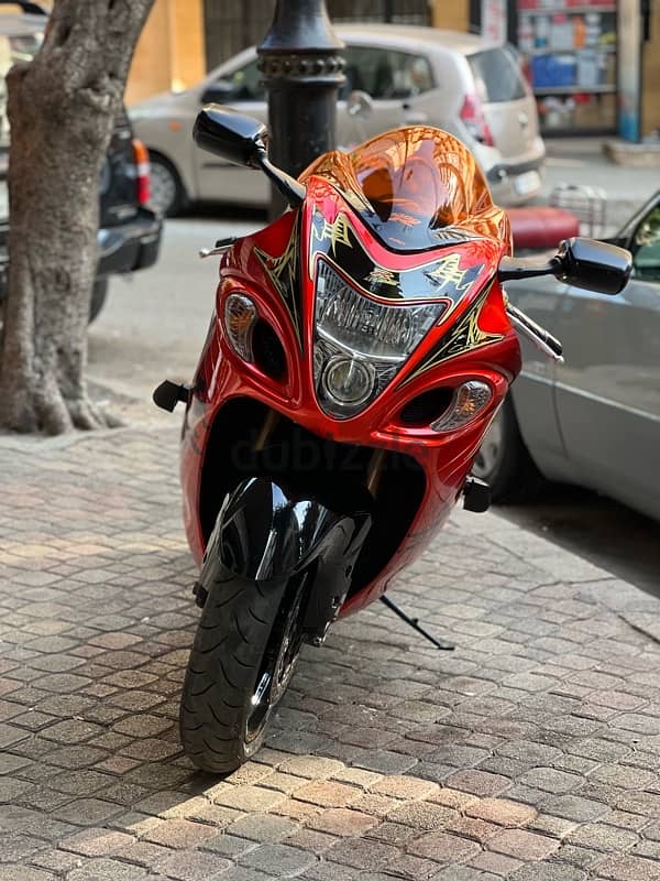 Suzuki Hayabusa 1300 R additional sport exaust akrapovic 1