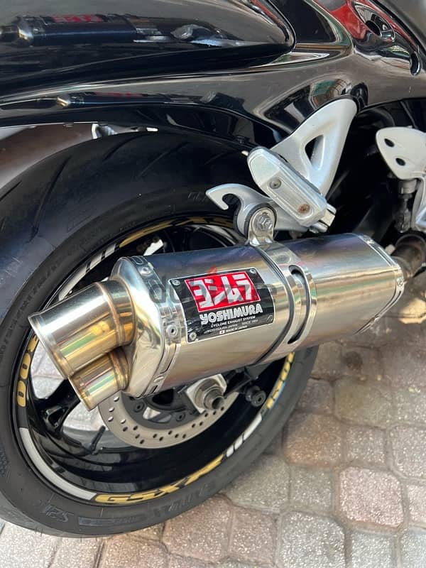 Suzuki Hayabusa 1300 R additional sport exaust akrapovic 10