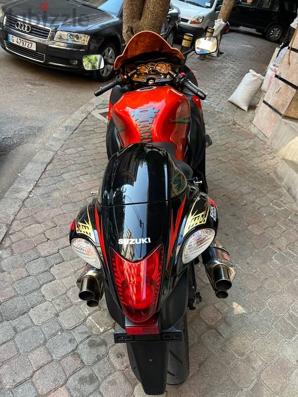 Suzuki Hayabusa 1300 R additional sport exaust akrapovic 11