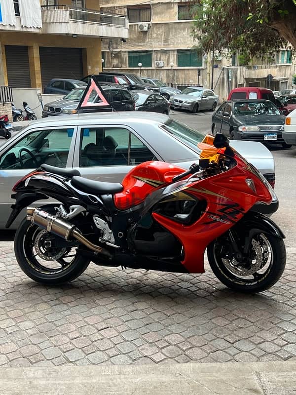 Suzuki Hayabusa 1300 R additional sport exaust akrapovic 12