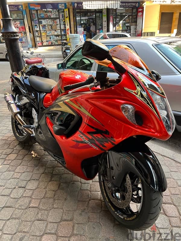 Suzuki Hayabusa 1300 R additional sport exaust akrapovic 14