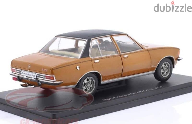 Opel Commodore B GS/E 1972 diecast car model 1:24 3