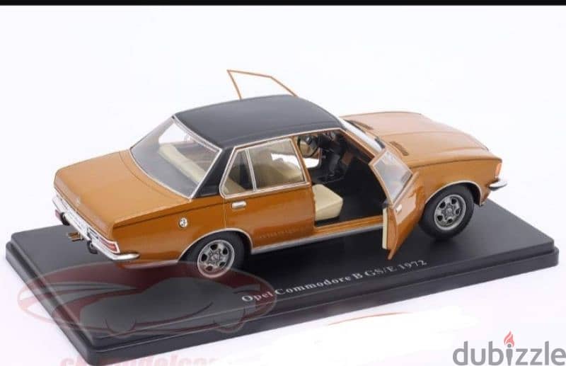 Opel Commodore B GS/E 1972 diecast car model 1:24 6