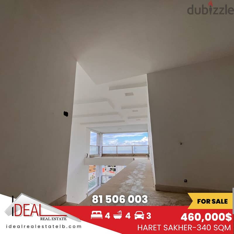 340 sqm Duplex for sale in Sahel alma jounieh REF#MA15141 0