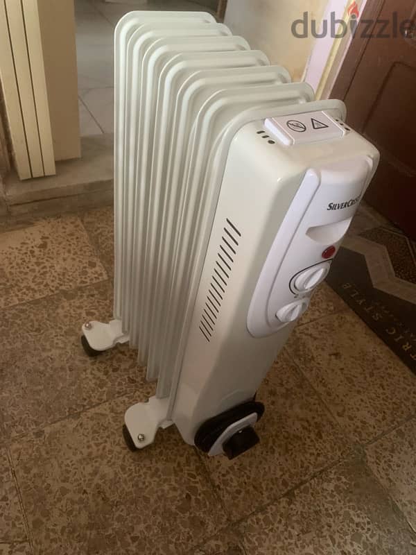 silver crest oil heater radiator 2