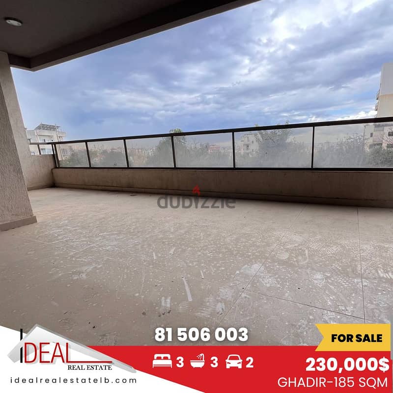 185 sqm Apartment for sale in Ghadir jounieh REF#MA15142 0