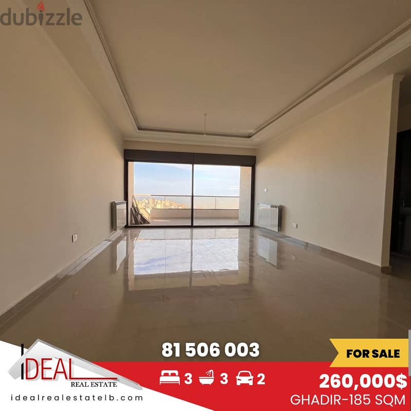 185 sqm Apartment for sale in Ghadir jounieh REF#MA15143 0