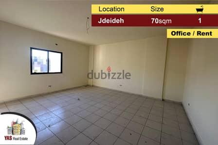 Jdeideh 70m2 | Office | Rent | Ideal Location | MJ |