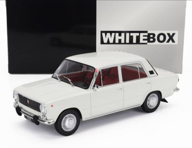 Fiat 124 1970 diecast car model 1:24 0