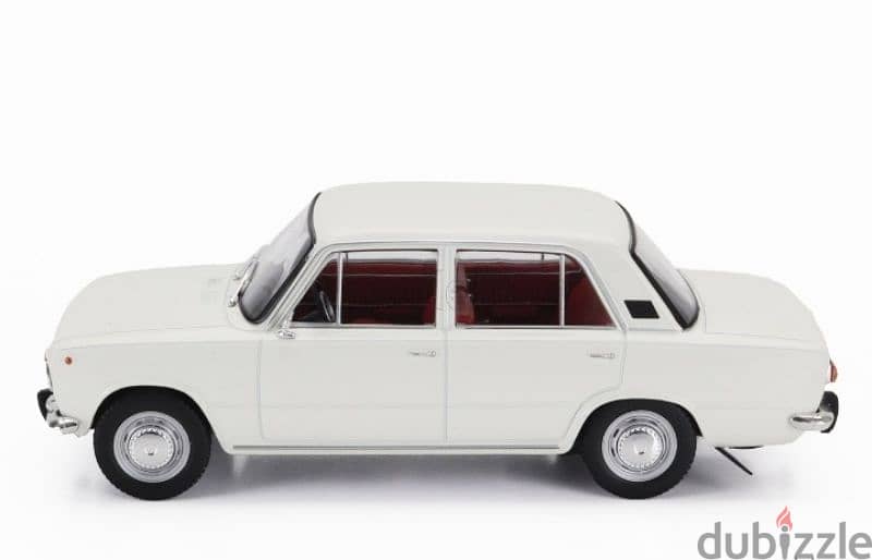 Fiat 124 1970 diecast car model 1:24 1