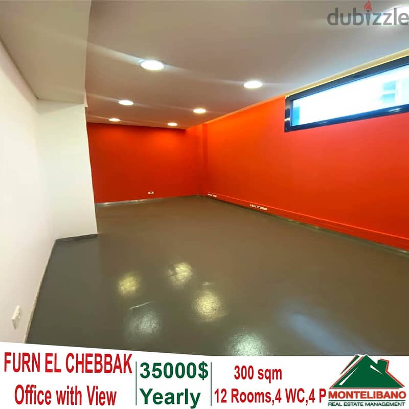 300 Sqm Office For Rent in Furn El Chebbak (5 floors ,12 rooms) 0