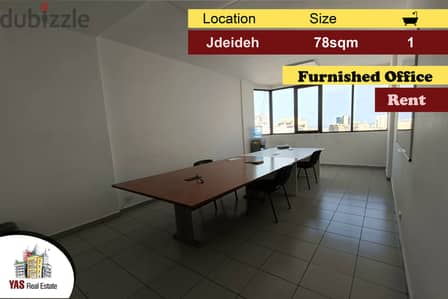 Jdeideh 78m2 | Furnished Office | Rent | Perfect Investment | AA/RR