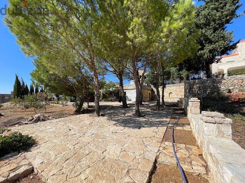 Town House with 6000sqm Land For Rent in Baaqline/Chouf 0