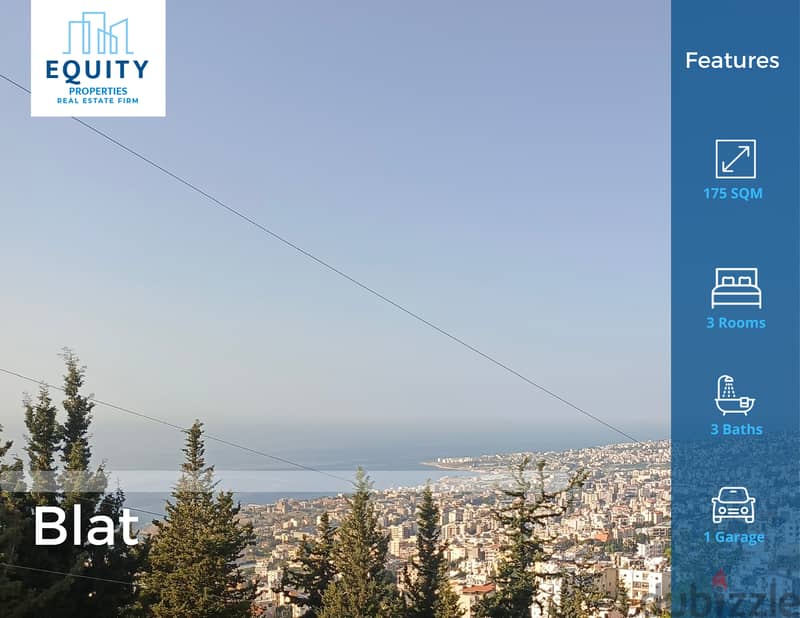 175 SQM Apartment For Sale In Jbeil Blat شقة للبيع في بلاط #CM115480 0