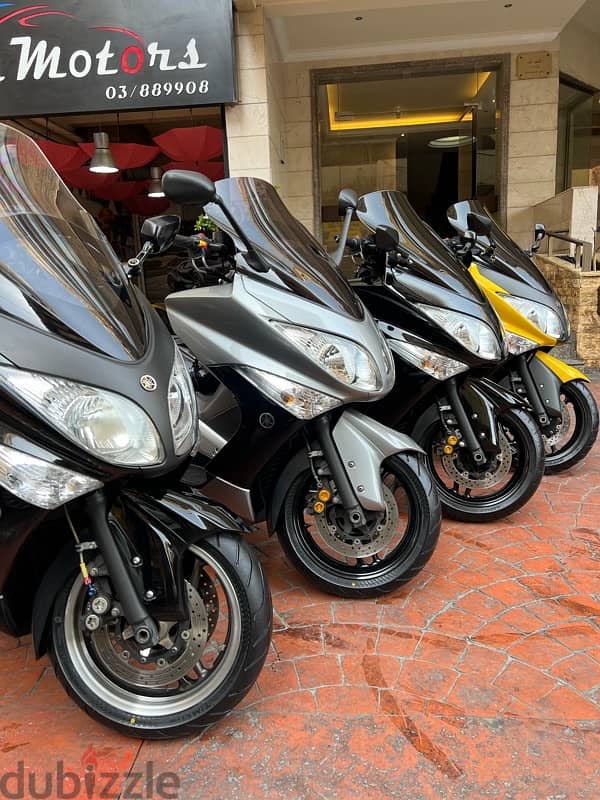 yamaha Tmax 500 Japanese معرض صك بيع 9