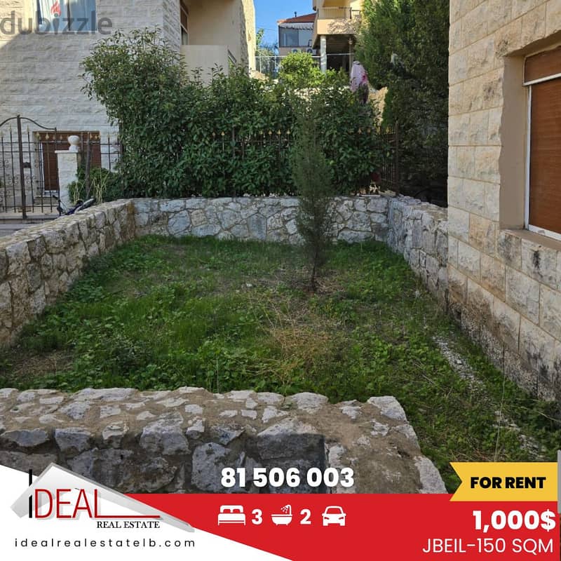 150 sqm Apartment for rent in Eddeh, Jbeil REF#RR13001 0