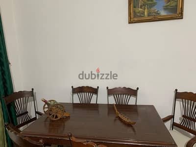 dinning table and chairs