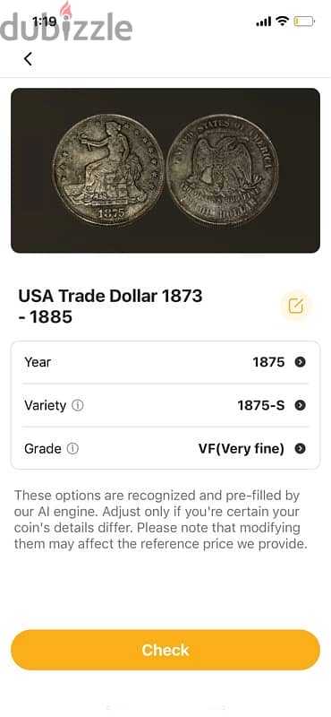 USA trade dollar 1973 2