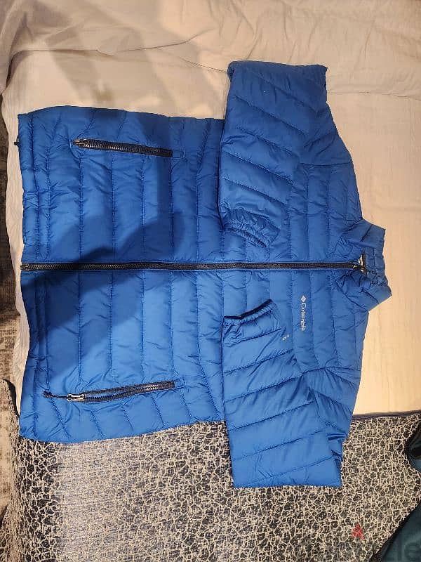 2 New Original columbia OMNI-HEAT jackets size L 2