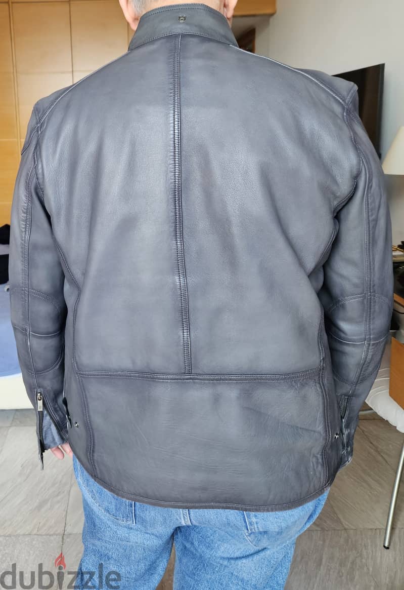 MASSIMO DUTTI Leather Jacket 4