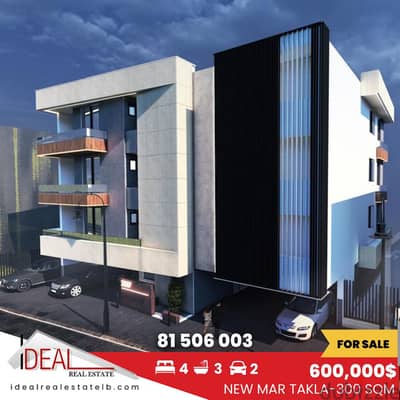 300 sqm Apartments for sale in Mar Takla REF#JPT221