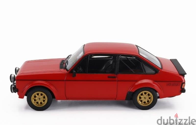 Ford Escort MKII RS 1977 diecast car model 1:24 1