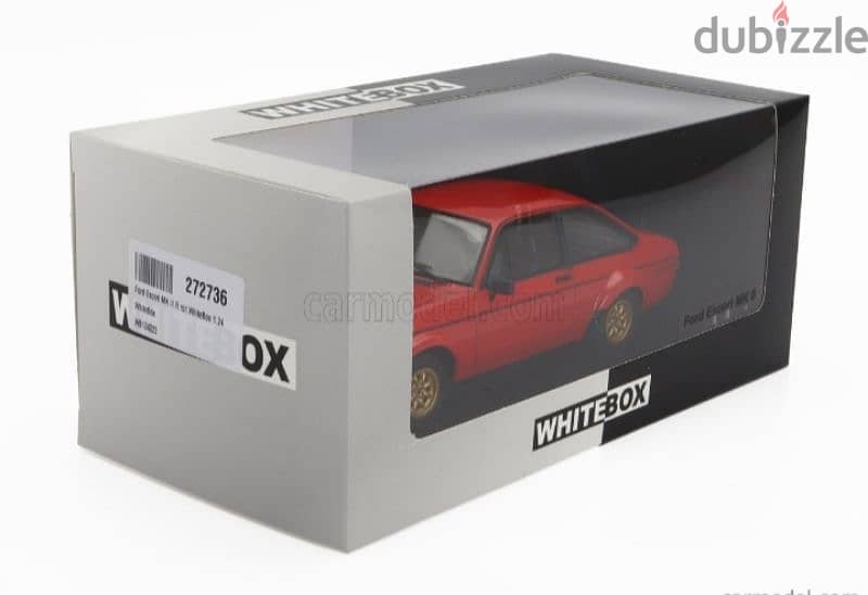 Ford Escort MKII RS 1977 diecast car model 1:24 3