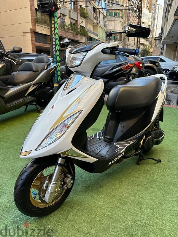 Suzuki address 125 cc معدله كلا مع الزوايد 1