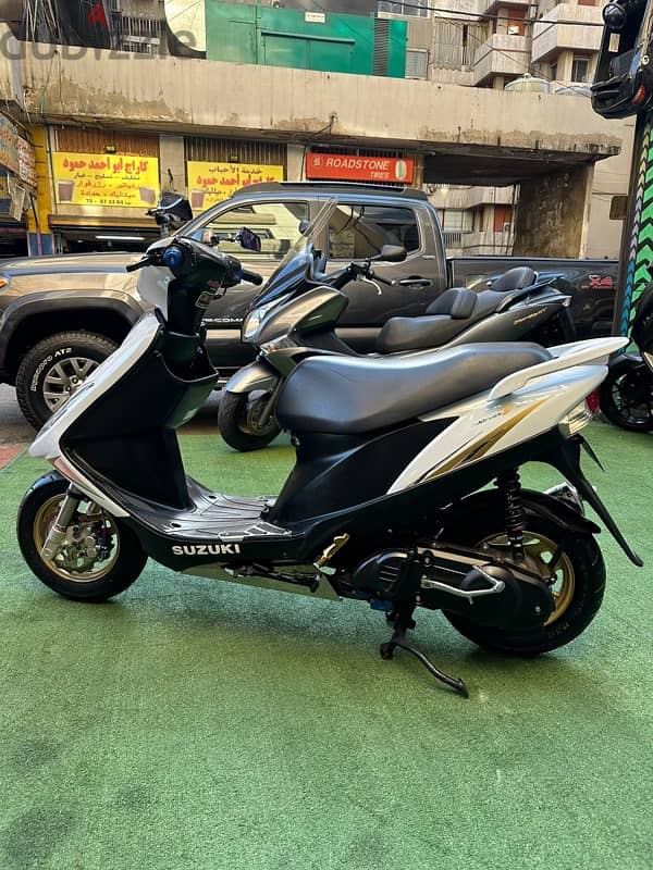 Suzuki address 125 cc معدله كلا مع الزوايد 4