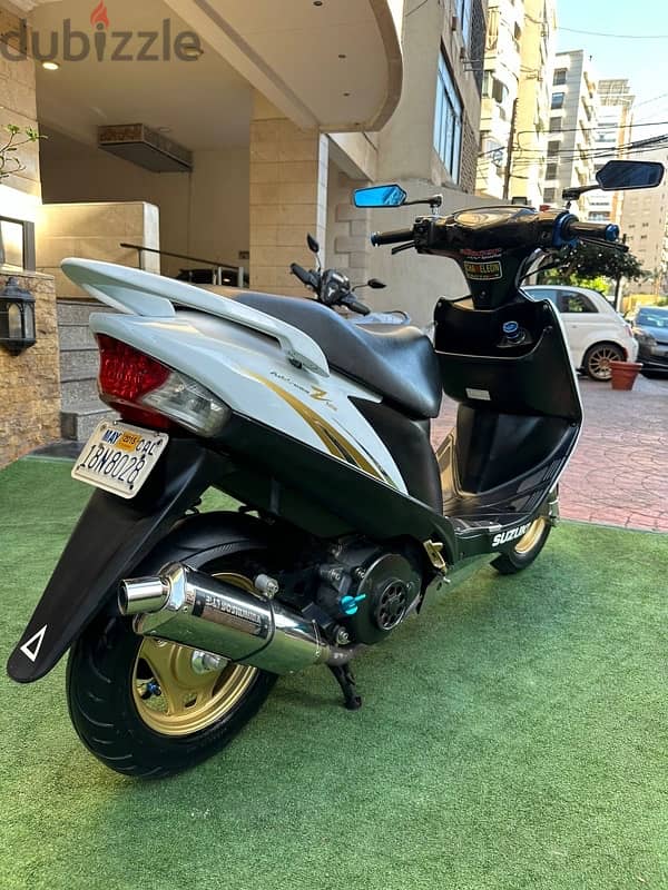 Suzuki address 125 cc معدله كلا مع الزوايد 5