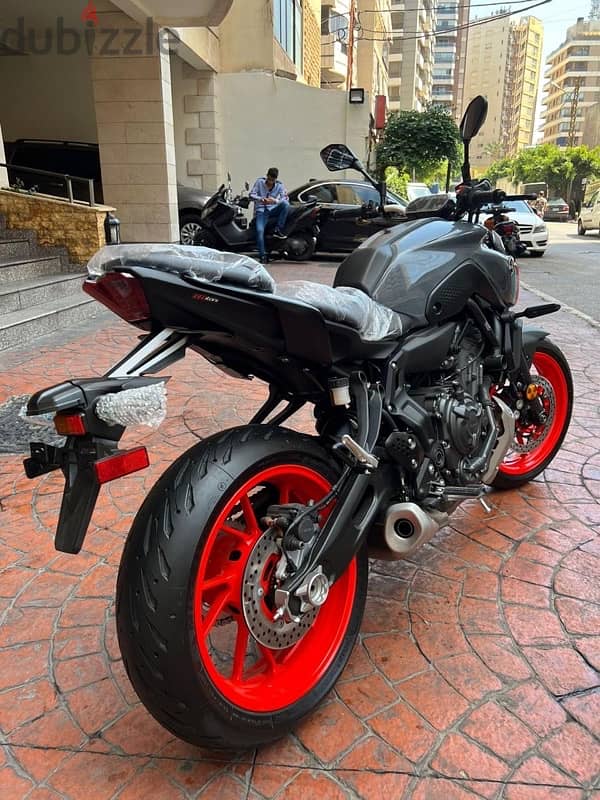 yamaha MT-07 0km company Source warranty 1