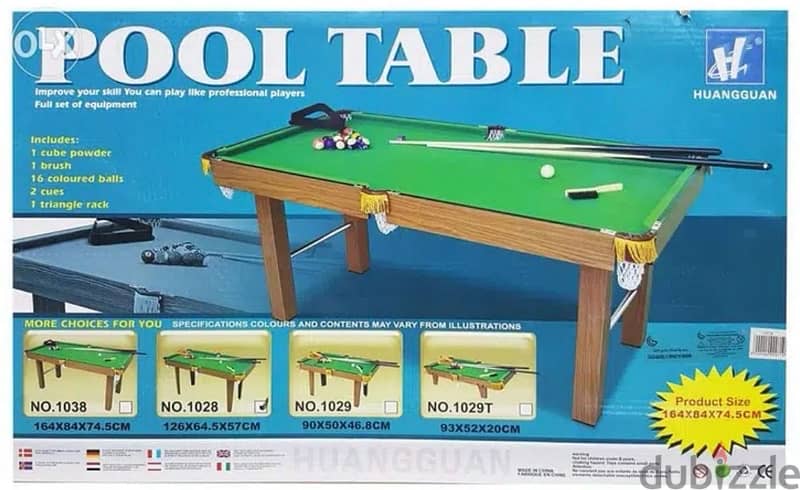 طاولة بيليار Billiard table Snooker 1