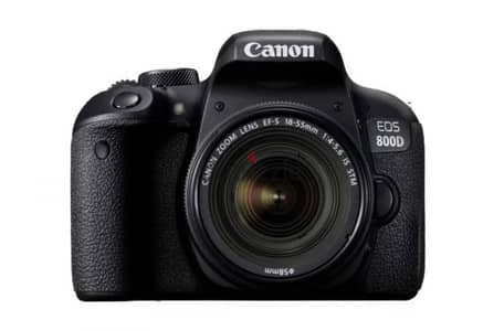 Used Canon EOS 800D DSLR Camera with 18-55mm lens for Sale